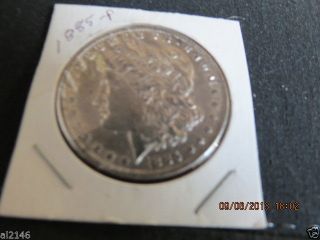 1885 - P Morgan Silver Dollar /scarce/ Condition/ 1227 photo