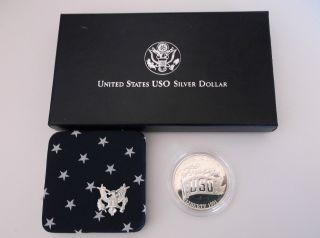 1991 Uso 50th Anniversary One Dollar United States Of America Tx - 200 photo