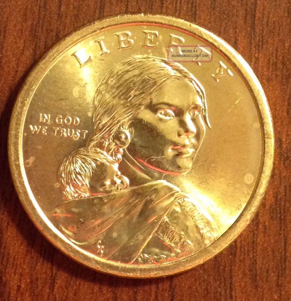 2009 Denver Sacagawea Gold Native American Coin