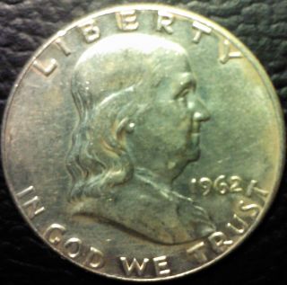 1962 Franklin Half Dollar - 90% Silver photo