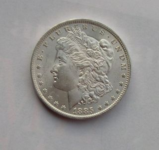 1885 - 0 Morgan Silver Dollar Gem Brilliant Uncirculated photo