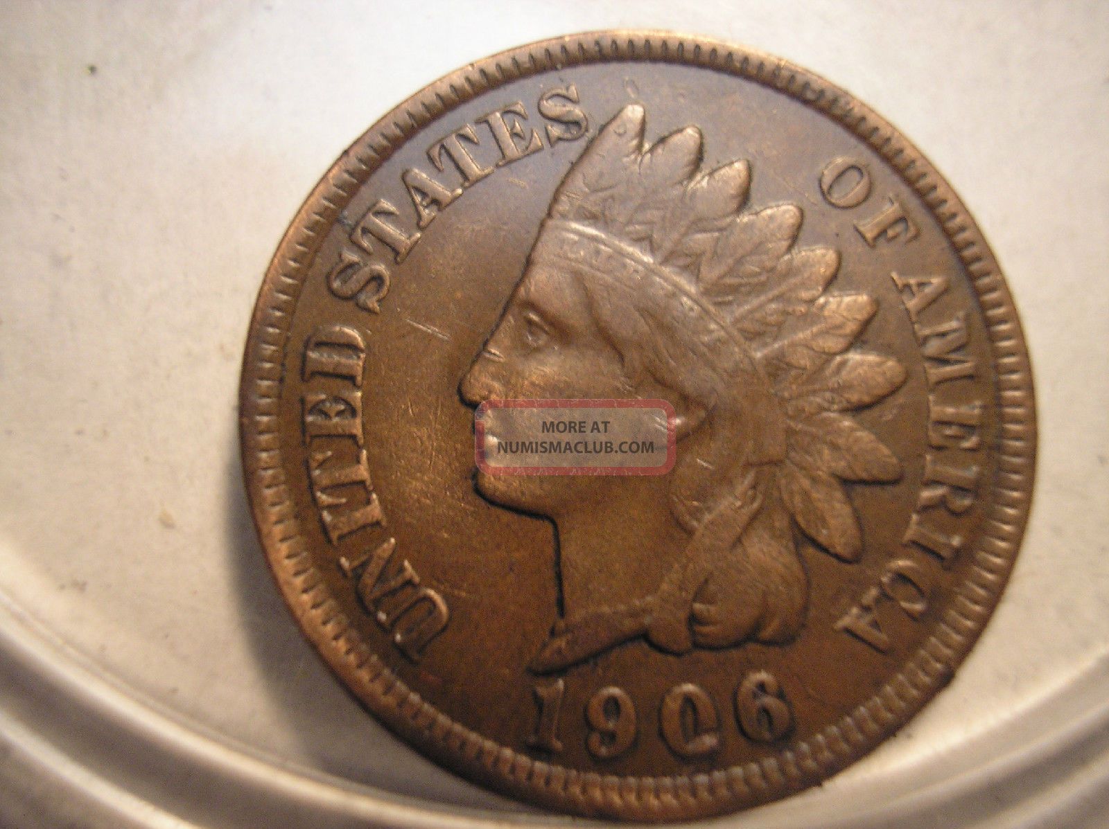 1906 Indian Head Cent better Quality Brown Tone