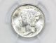 1945 Silver Mercury Dime Ms 66 Pcgs (4071) Dimes photo 1