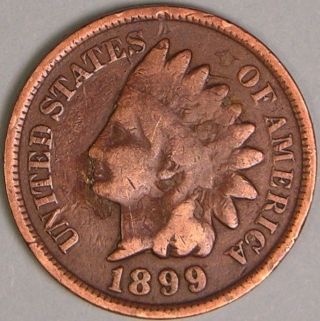1899 Indian Head Penny,  Jb 992 photo