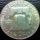 1958 D Franklin Half Dollar 90% Silver Coin Half Dollars photo 1