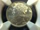 1942 Mercury Dime Silver Coin - 10 Cents - Graded Ngc Ms64 Fb - Full Bands Dimes photo 2