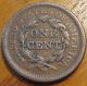 1851 Braided Hair Large Cent Very Fine A712 Large Cents photo 1