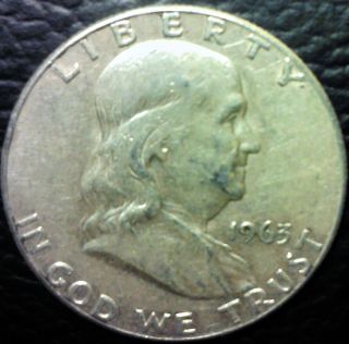 1963 D Franklin Half Dollar - 90% Silver Good Investment photo