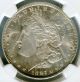 1887 $1 Morgan Dollar Ms 65 Ngc Graded Dollars photo 1