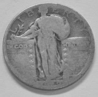 1929 Standing Liberty Silver Quarter photo