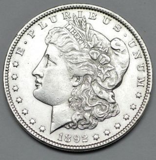 1892 - P Grade Morgan Silver Dollar photo