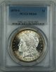 1878 - S Morgan Silver Dollar Coin $1 Pcgs Ms - 64 Lightly Toned Dollars photo 1