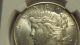 Coinhunters - 1925 - S Peace Silver Dollar Ngc Ms - 64 Gem Uncirculated Scarce Grade Dollars photo 3