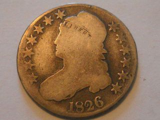 Coinhunters - 1826 Capped Bust Half Dollar,  A Good Coin photo