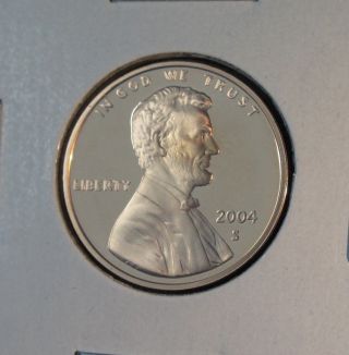 2004 S Proof Lincoln Memorial Cent Dcam Deep Cameo Bu Brilliant Uncirculated photo