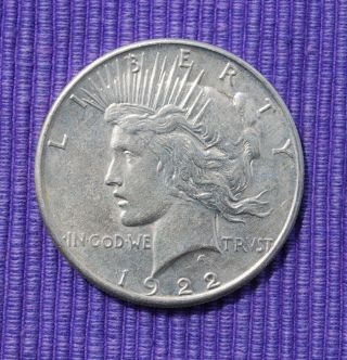 1922 - S Peace Dollar photo