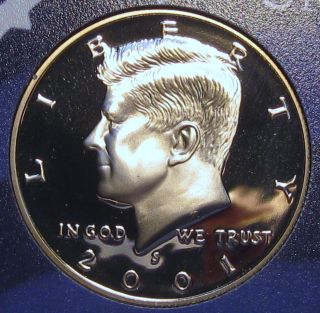 2001 - S Kennedy Half Dollar,  Gem Proof photo