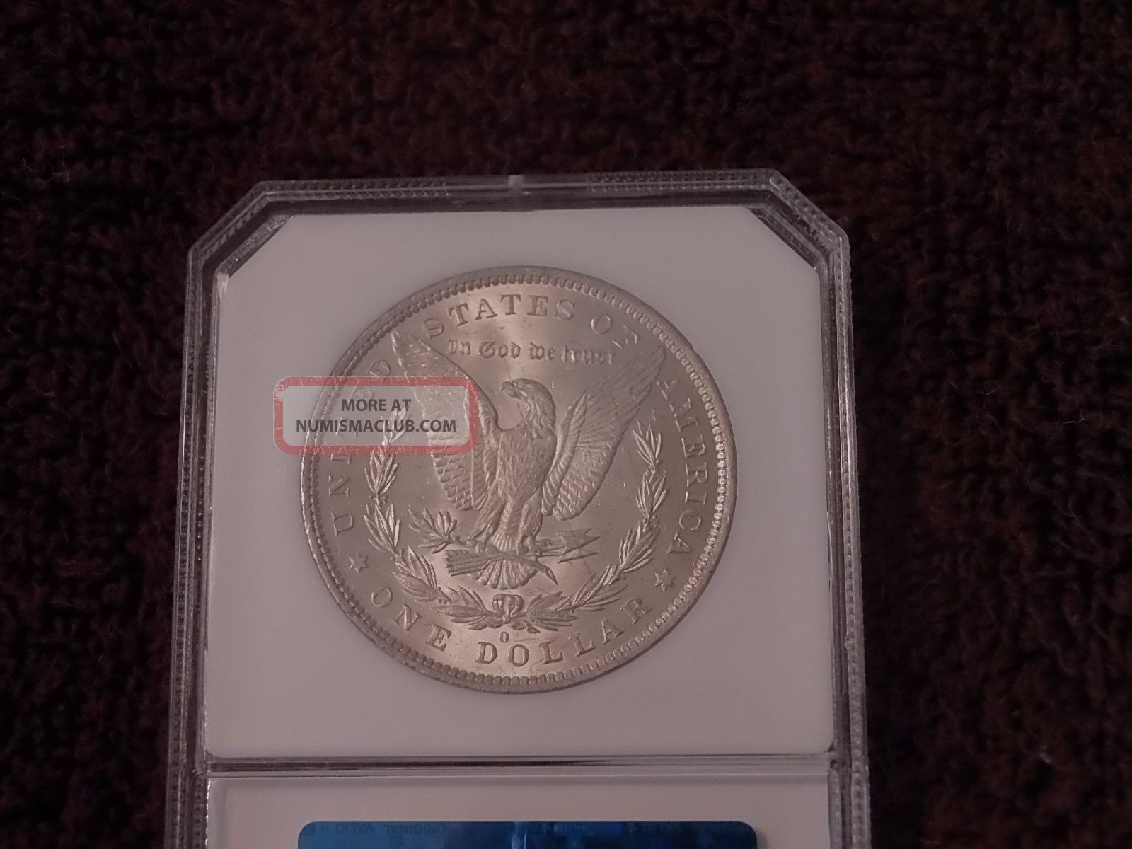 1883 O Morgan Silver Dollar Ms 64