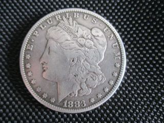 1883 Morgan Silver Dollar 4/11.  Only One Day Price Drop And A Gift Coin To photo