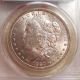 1887/6 - O $1 Morgan Silver Dollar - Pcgs Ms62 - Very Pretty B.  U.  Coin Dollars photo 2
