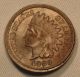 1909 Indian Head Cent Depressed Die Error Choice Unc Brown Old Us Coin Ede8 - 42 Small Cents photo 2