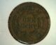 1853 Braided Hair Large Cent Large Cents photo 1