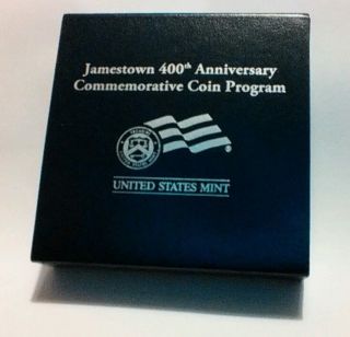 2007 Jamestown Proof Commemorative Silver Dollar 400th Anniversary photo