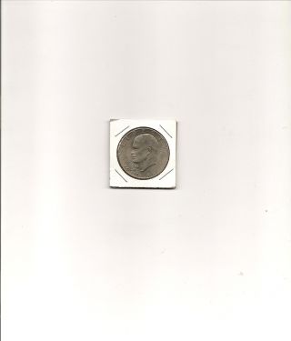1 Eisenhower Bicentennial 1776 - 1976 Dollar Coin 1976d Ike Copper Nickel Clad photo