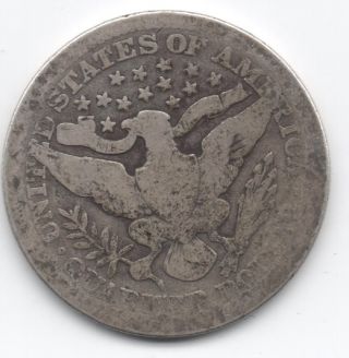 1912 Barber Silver Quarter photo