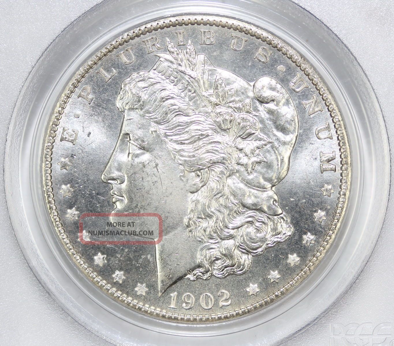 1902 O Morgan Silver Dollar Ms 65 Pcgs (9145)
