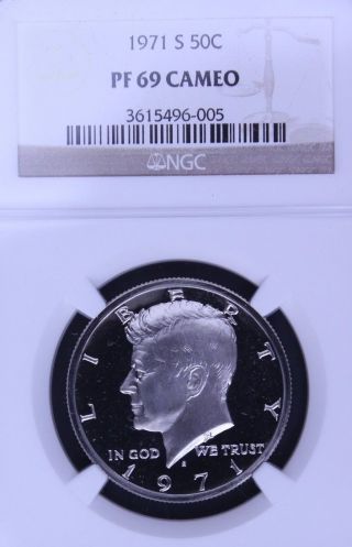 1971 - S Kennedy Ngc Pf 69 Cameo.  Exceptional Cameo Contrast.  1 Of Only 164. photo