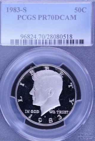 1983 - S Kennedy Pcgs Pr 70 Deep Cameo.  1 Of Only 286.  Flawless photo