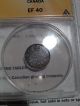 1890 H Canada 10 Cent Silver Coin Graded Xf 40 By Anacs Coins: Canada photo 7