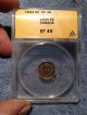 1894 5c Canada 5 Cent Silver Coin Graded Xf 45 By Anacs Coins: Canada photo 3