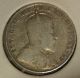 1910 - Canada - 10 Cents - Vg+ -.  925 Silver &.  0691 Oz Asw Coins: Canada photo 1