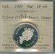 1997 Canada N.  S.  Silver 50 Cents Proof Ultra Heavy Cameo Finest Graded, Coins: Canada photo 2