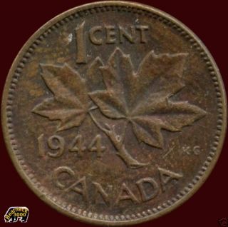 1944 Canada 1 Cent (no Tax) photo