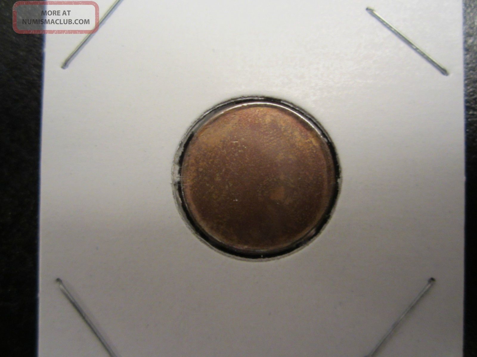 Rare Canadian One Cent Blank No Picture No Number No Letter Just Blank Coins: Canada photo