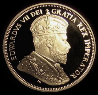 1908 2008 Canadian Silver Half Dollar King Edward Vii photo