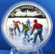 Canada 2014 Pond Hockey - 1 Troy Oz.  Fine Silver $20 Proof Coin - Mintage: 8,  500 Coins: Canada photo 1