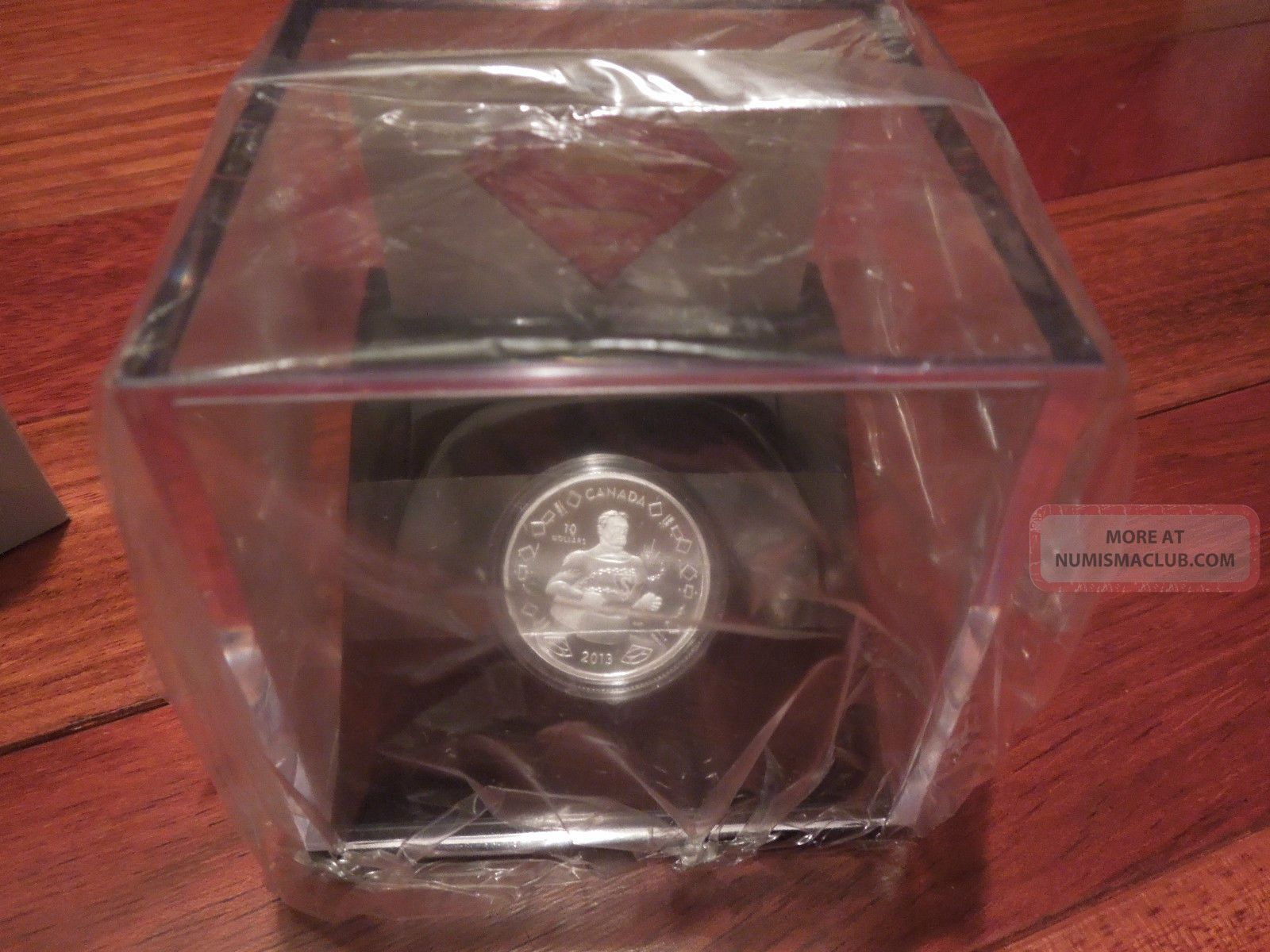 2013 Canada 1/4 Oz $10 Fine Silver Coin - Vintage Superman™in Hand - Ready To Ship Coins: Canada photo