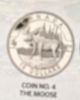 2014 The Moose 1/2 Oz O Canada 99.  99 Silver Coin @ Coins: Canada photo 2