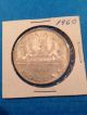 1960 Canada Silver Dollar.  800 Fine Silver Coins: Canada photo 2