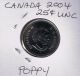 2004 Canada - Red Poppy Remember - Quarter 25¢ Coin - Canadian - Uncirculated ♪ Coins: Canada photo 1