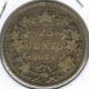 Tmm 1874 - H Victoria Silver Quarter Canada Vg Coins: Canada photo 1
