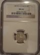 Canada Victoria 1872h Repunched 2 Five Cents - Iccs Ms62/ngc Ms62 Coins: Canada photo 1