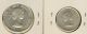 1953sf Queen Elizabeth Ii 50¢ Silver Half Dollar & 25¢ 0.  80 Silver 0.  45 Oz Au+ Coins: Canada photo 1