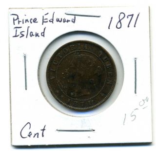 Prince Edward Island Token 1871,  Vf photo