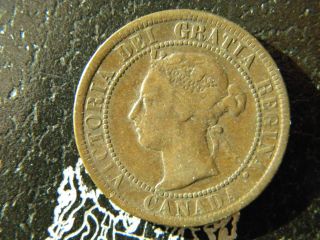 1901 Canadian One Cent - 1 Victoria photo