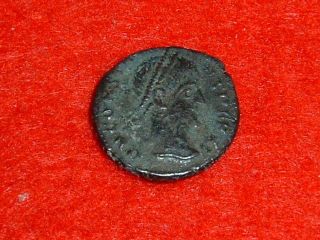 Constans I (a.  D.  337 - 350) Bronze Follis Of Rome Authentic Roman Coin photo